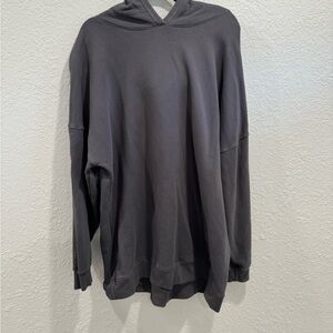 Daily Drills Hoodie Dress in Vintage Black!